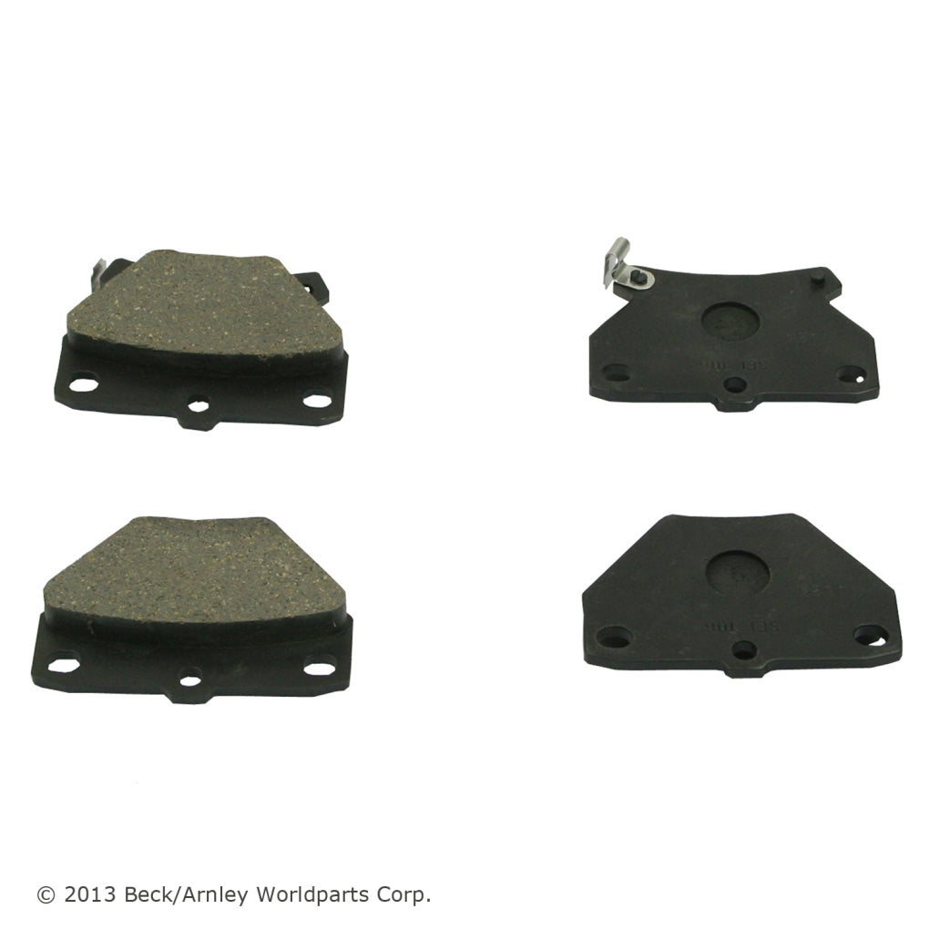Beck Arnley - 089-1636 - OE Brake Pads