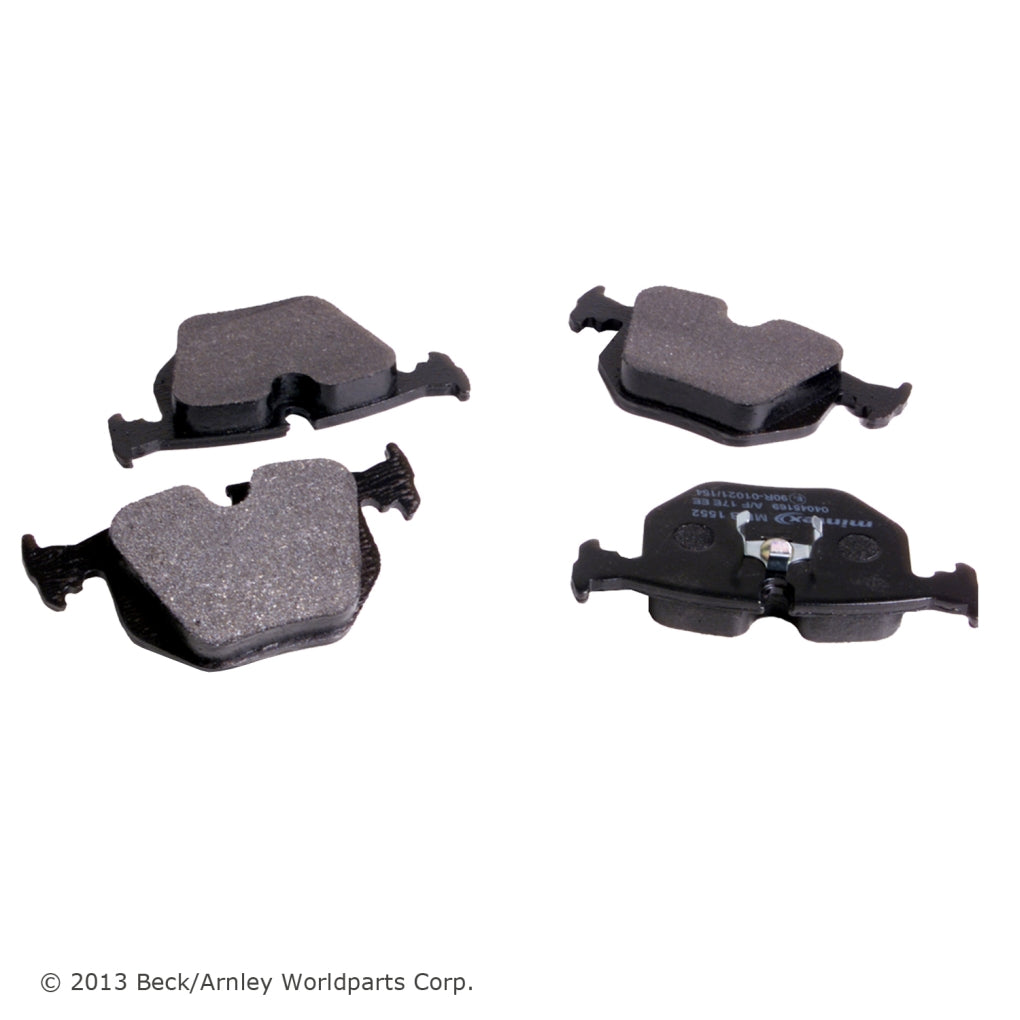 Beck Arnley - 089-1651 - OE Brake Pads