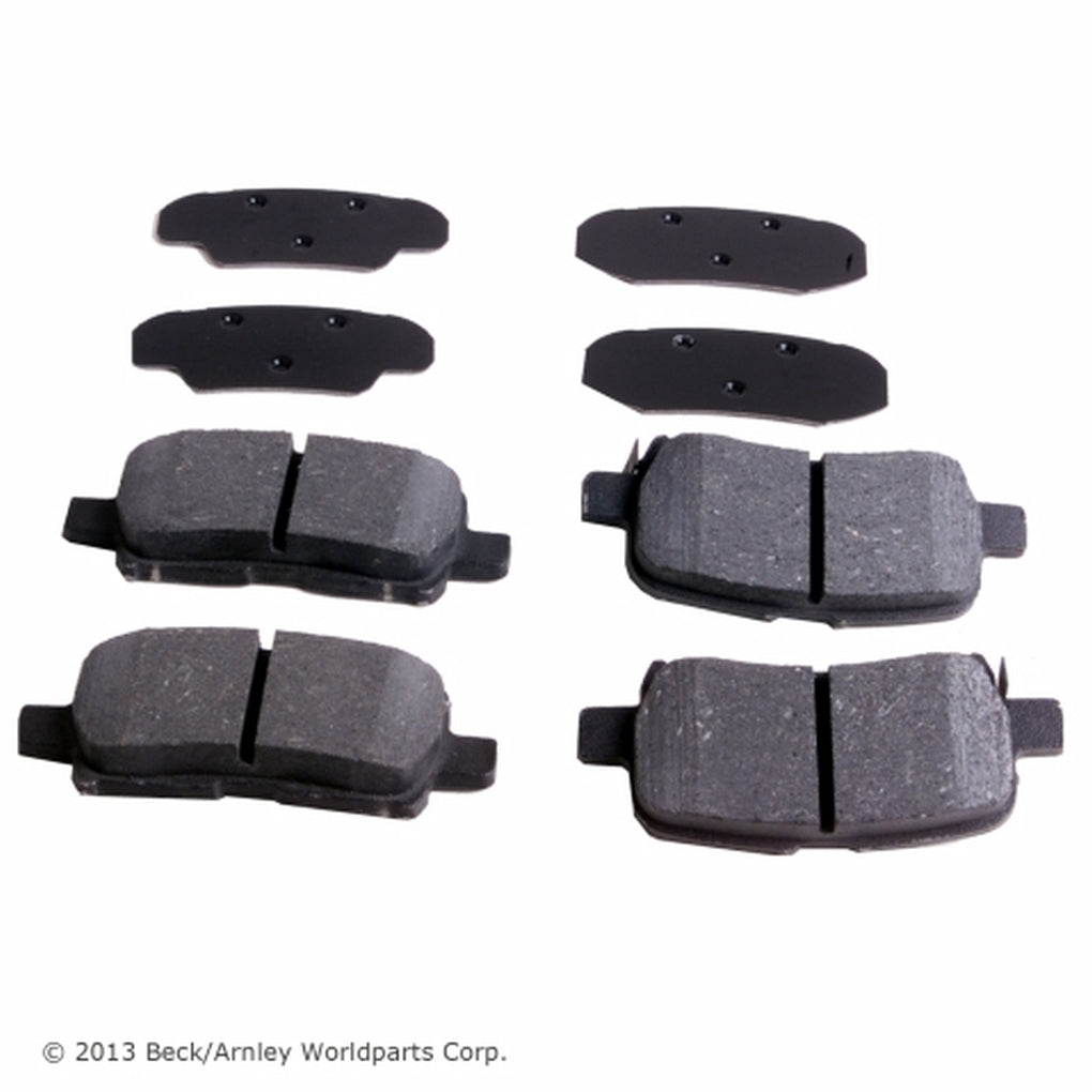 Beck Arnley - 089-1677 - OE Brake Pads