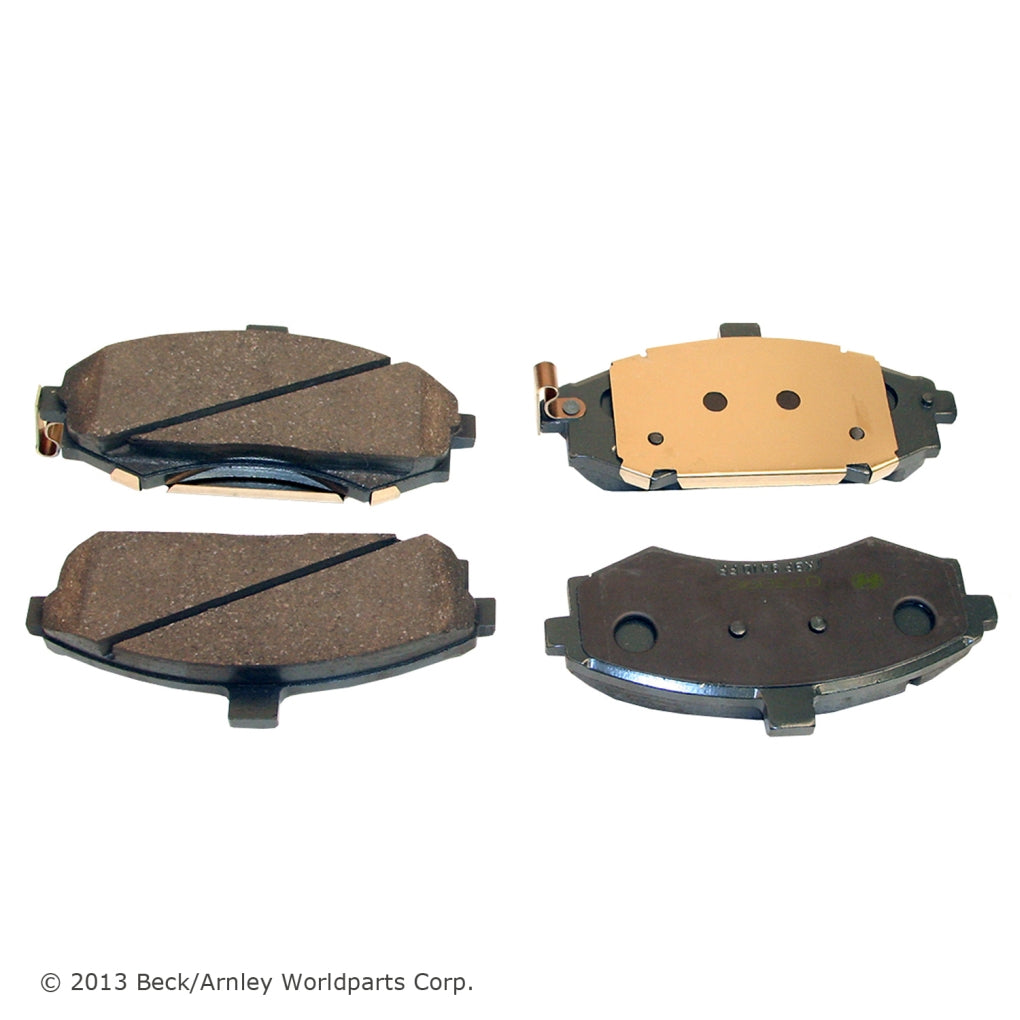 Beck Arnley - 089-1707 - OE Brake Pads
