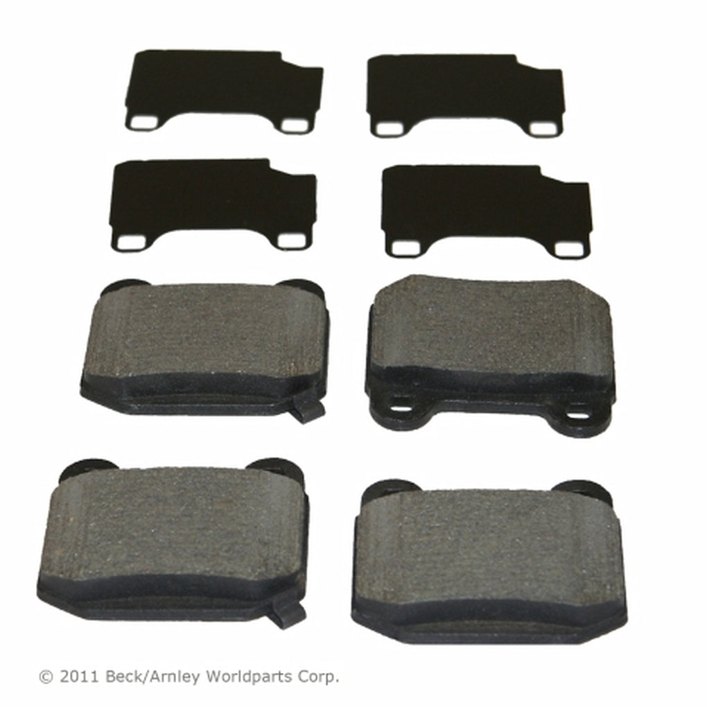 Beck Arnley - 089-1708 - OE Brake Pads