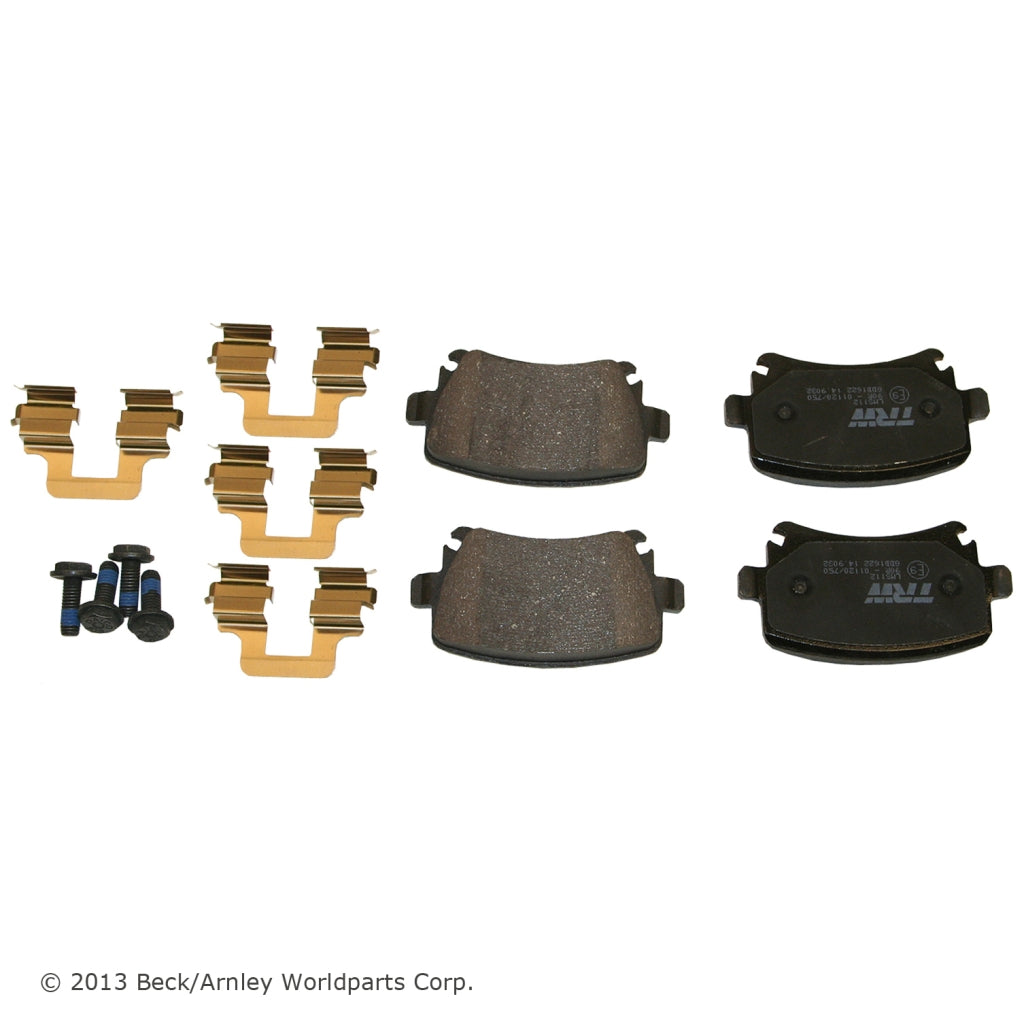 Beck Arnley - 089-1759 - OE Brake Pads