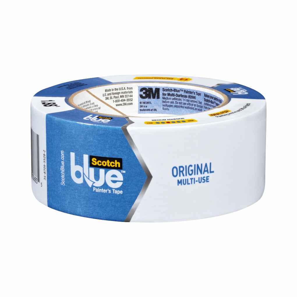 3M - 09168 - ScotchBlue Painters Tape for Multi-Surfaces 2090, 2 in width (50.8 mm)