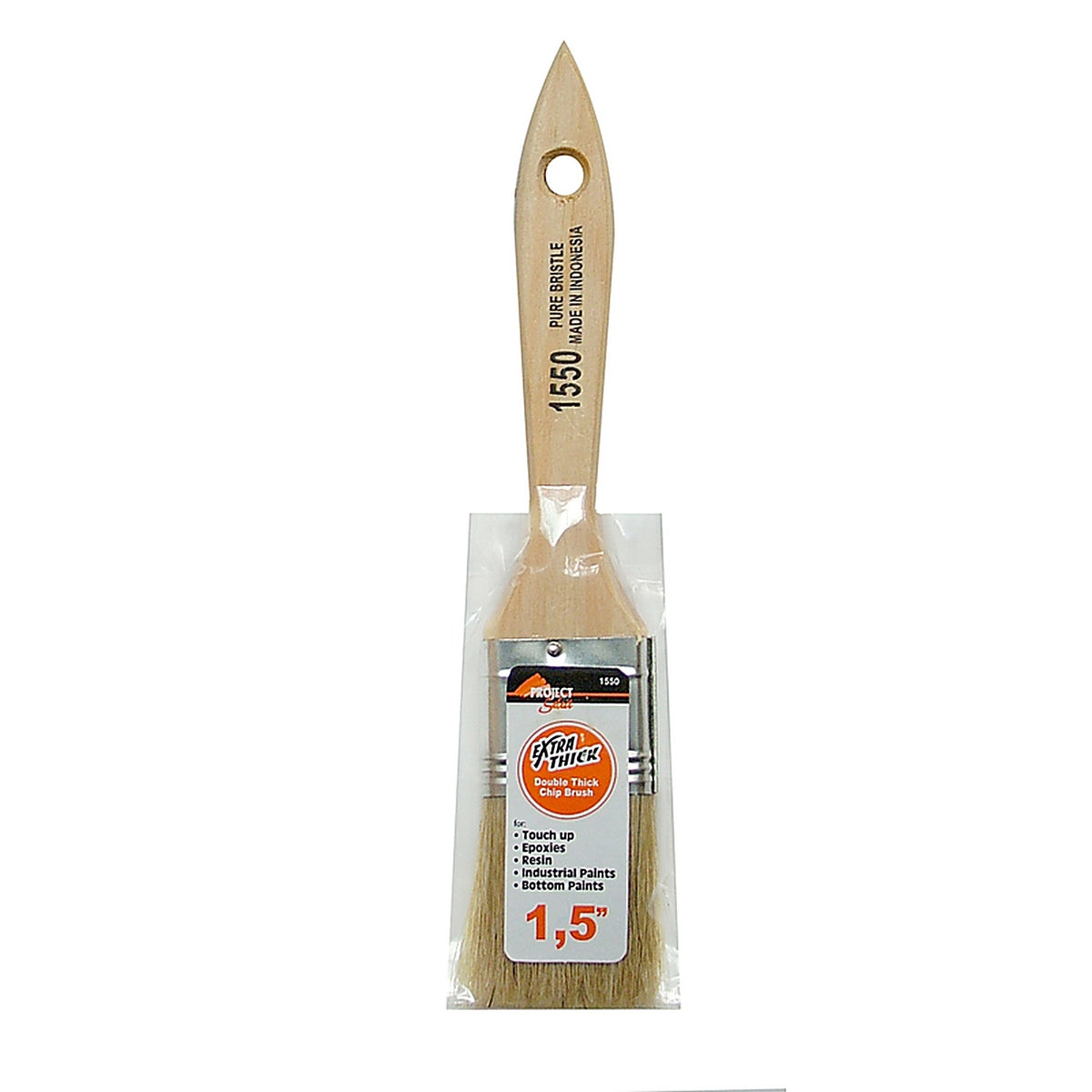 Linzer - 1550 0150 - Protect Select 1-1/2 in. Double Thick Flat Chip Brush
