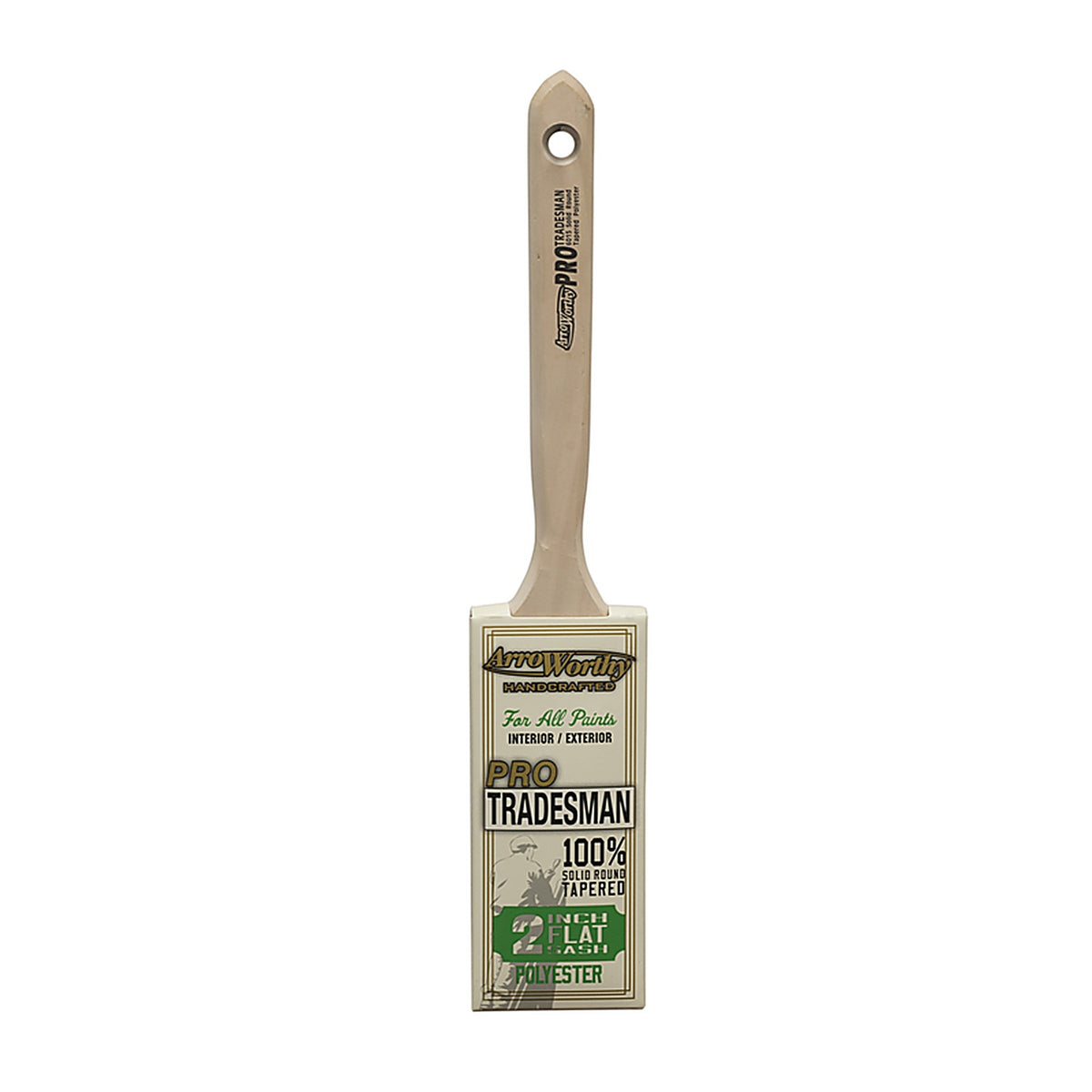 Arroworthy - 6015-2 - Pro-Tradesman 2 in. W Medium Soft Flat Paint Brush