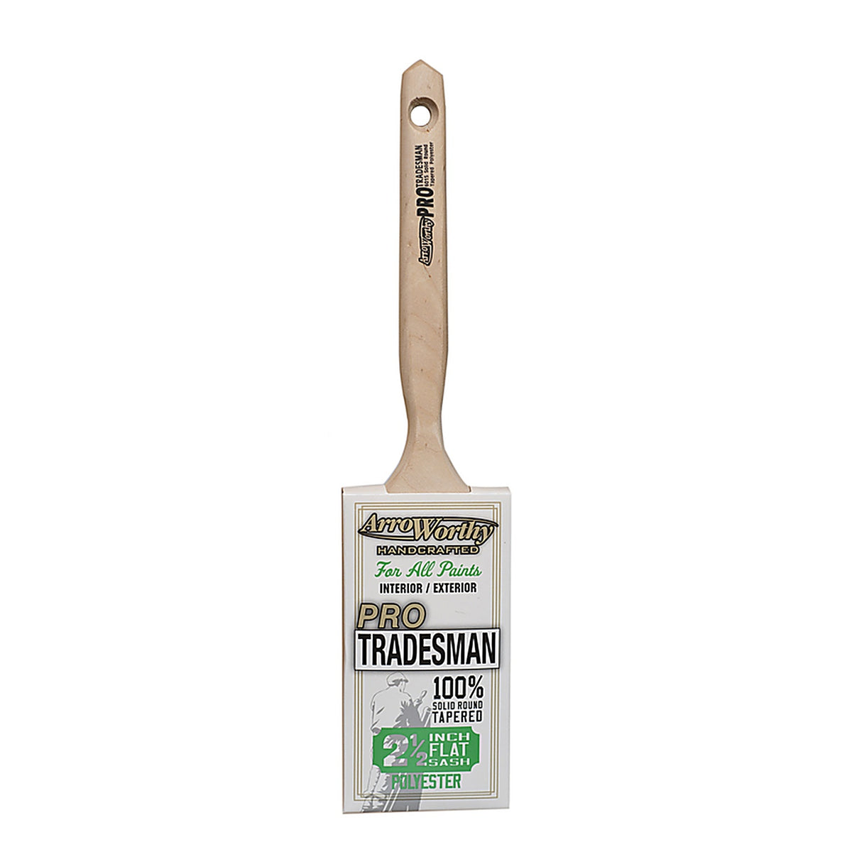 Arroworthy - 6015-21/2 - Pro-Tradesman 2-1/2 in. W Medium Soft Flat Paint Brush