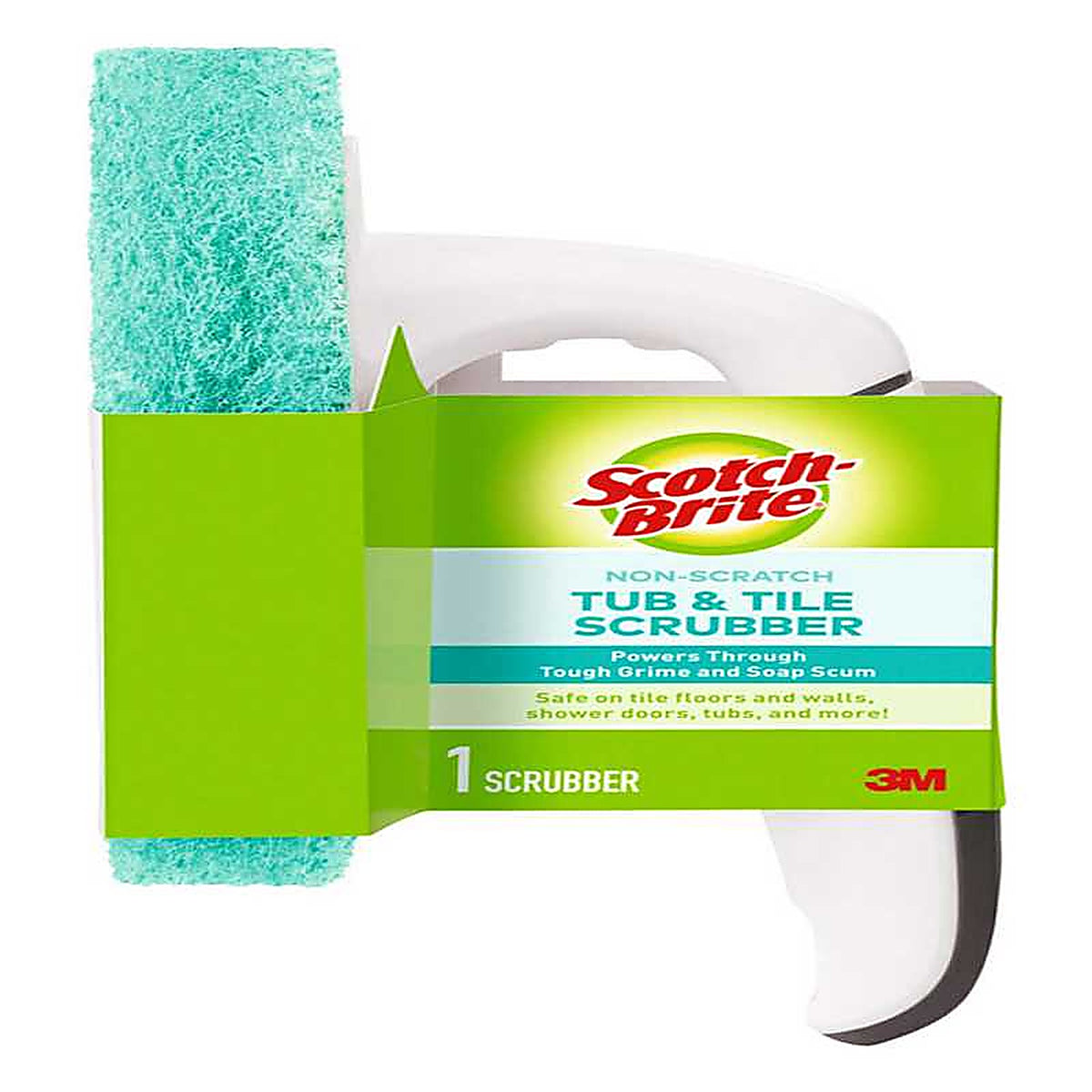 3M - 553-T - Scotch-Brite Non-Scratch Scrubber Sponge For Bath and Tile 1 pk
