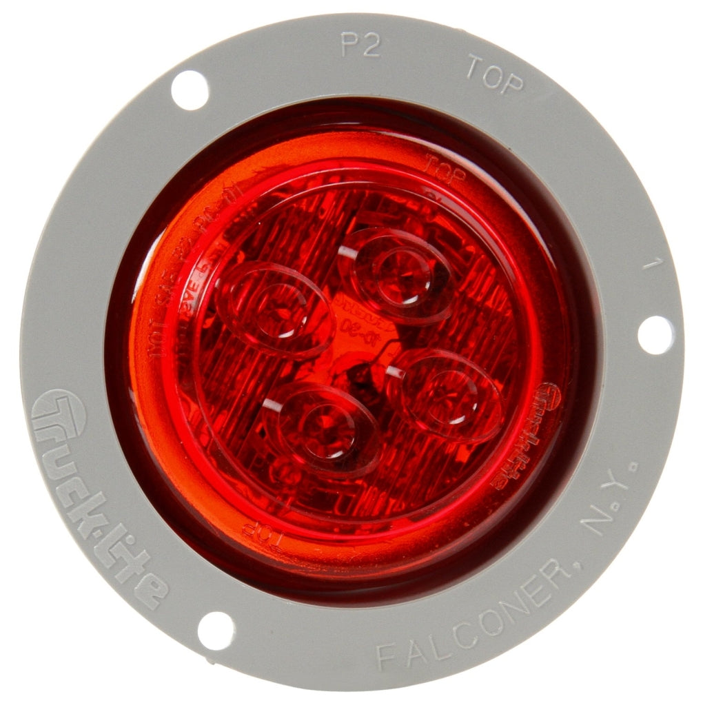Trucklite - 10028R - Super 10 Incandescent Red Round Marker Clearance Light