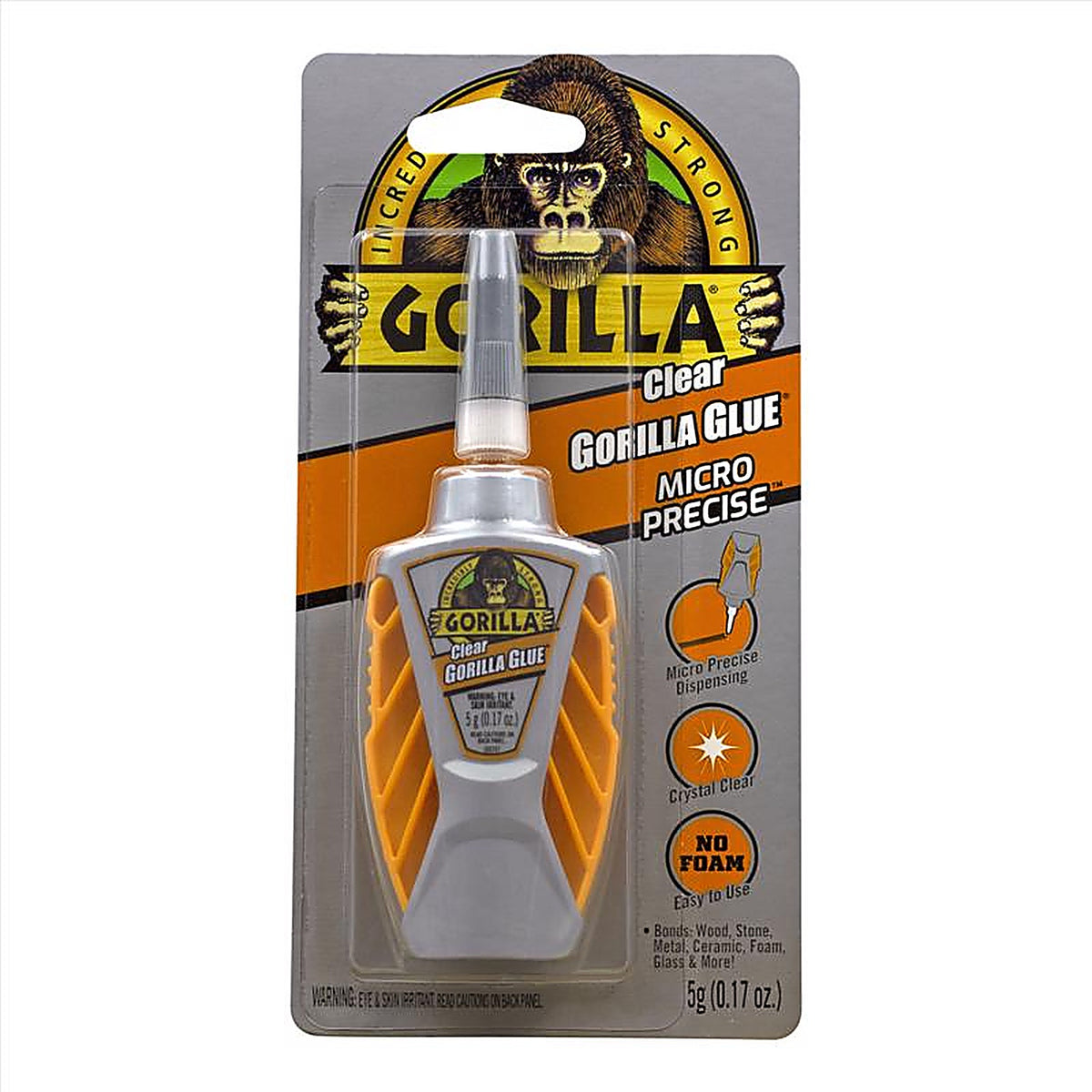 Gorilla - 103616 - Micro Precise High Strength Hybrid Adhesive Glue 5 gm