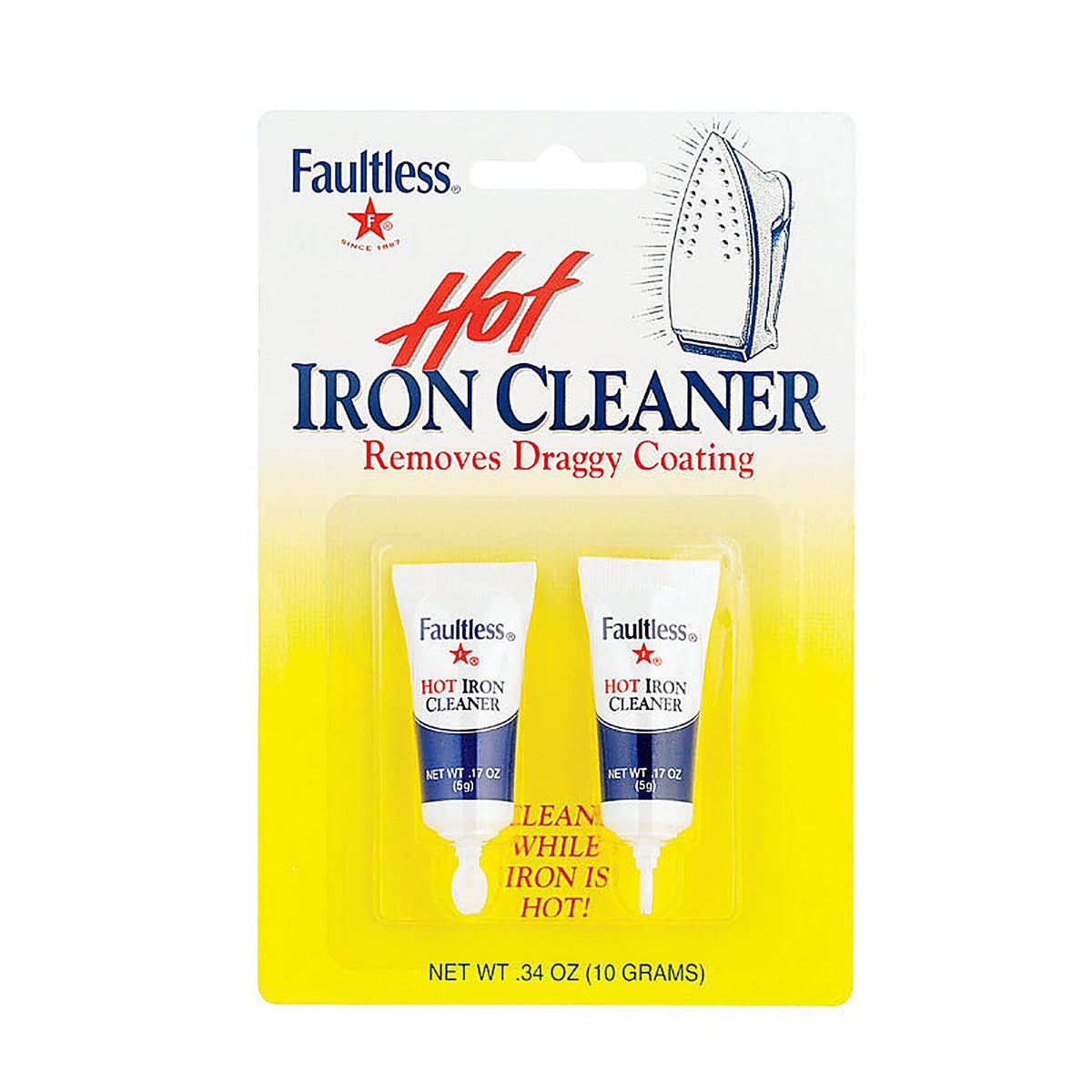 Faultless - 40105 - Hot Iron Cleaner 0.17 oz Liquid