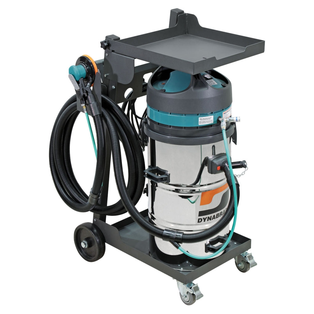 DYNABRADE - 10040 - Raptor Vac Pack Mobile Auto Vacuum System