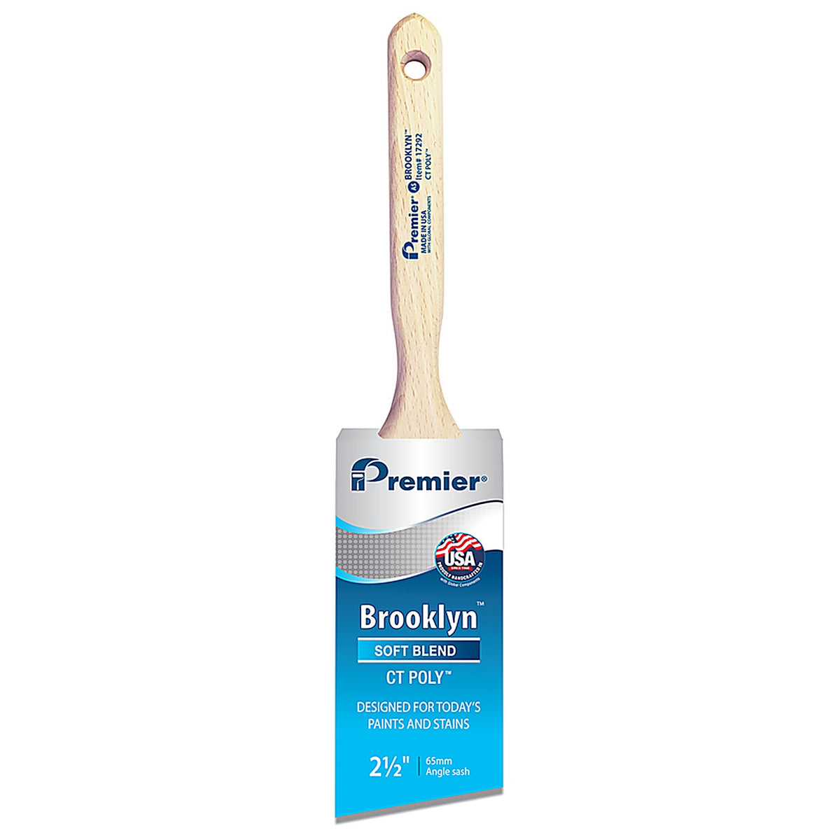 Premier - 17292 - Brooklyn 2-1/2 in. Soft Angle Paint Brush