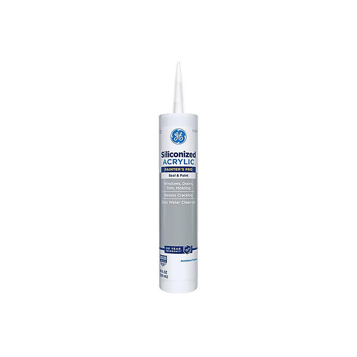 GE - 2733636 - Painter's Pro Clear Acrylic Latex Painter's Caulk Sealant 10.1 oz