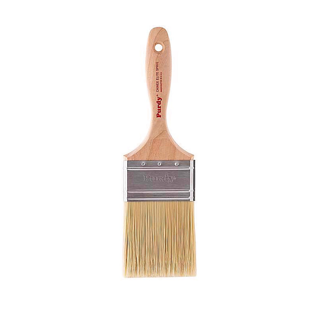 Purdy - 144580930 - Chinex Elite Sprig 3 in. Extra Stiff Flat Paint Brush