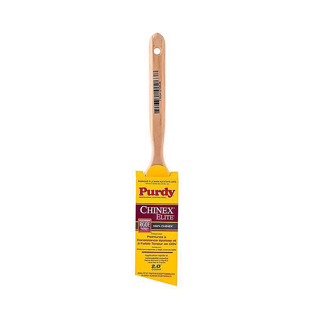 Purdy - 144552920 - Chinex Elite Glide 2 in. Extra Stiff Angle Paint Brush