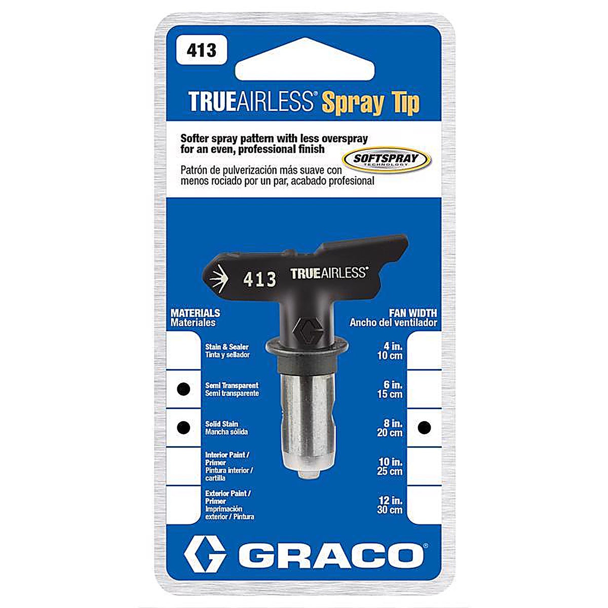 Graco - TRU413 - TrueAirless 413 Spray Tip