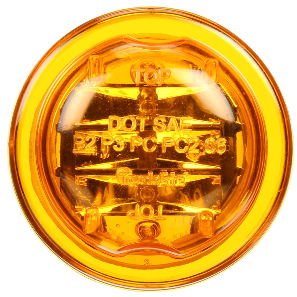 Trucklite - 10085Y - 10 Series LED Yellow Round Marker Clearance Light