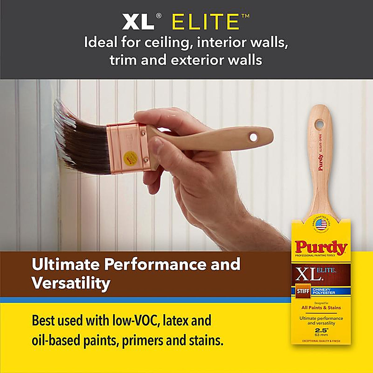 Purdy - 144080525 - XL 2-1/2 in. Angle Trim Paint Brush