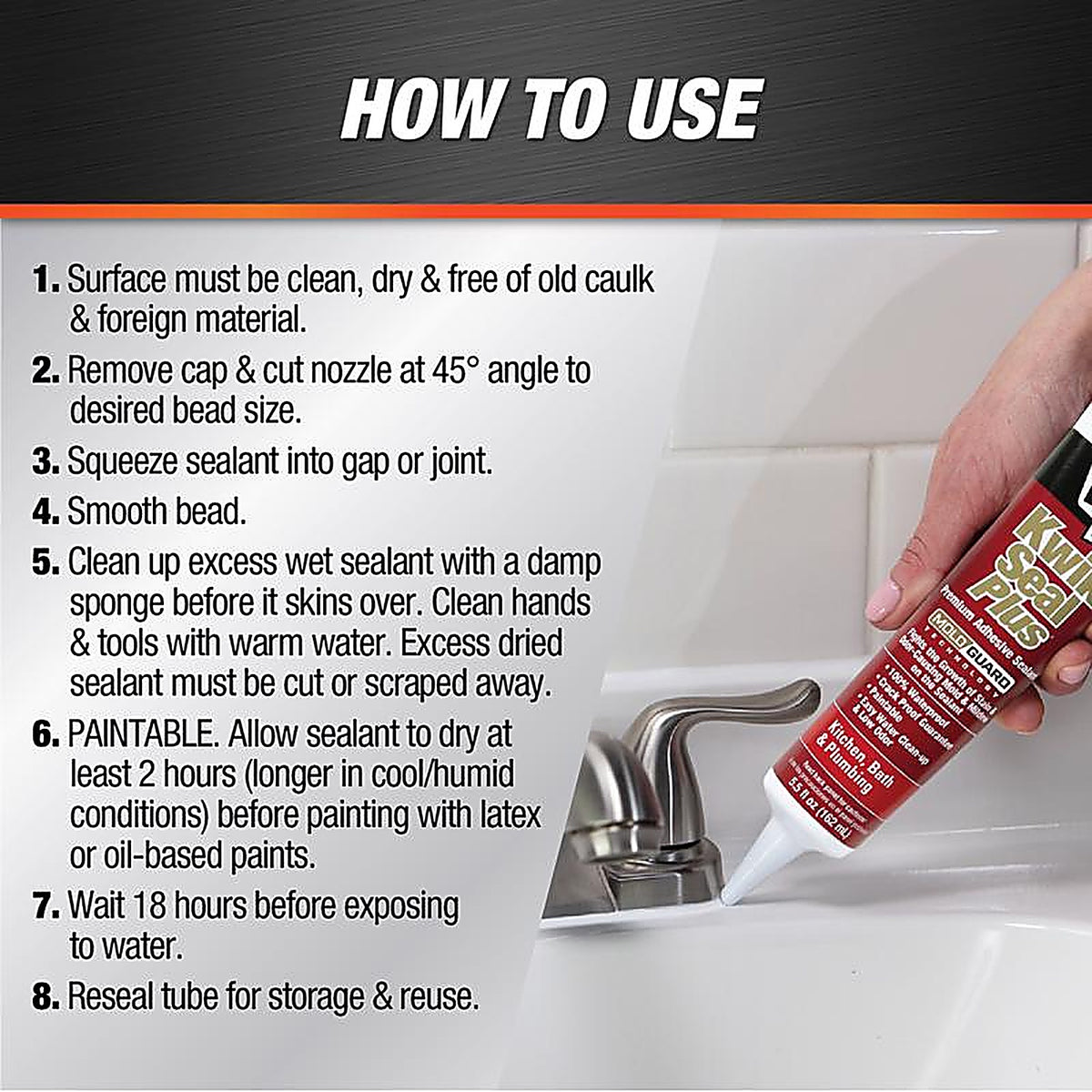 DAP - 7079818539 - Kwik Seal Biscuit Siliconized Latex Adhesive Caulk 5.5 oz
