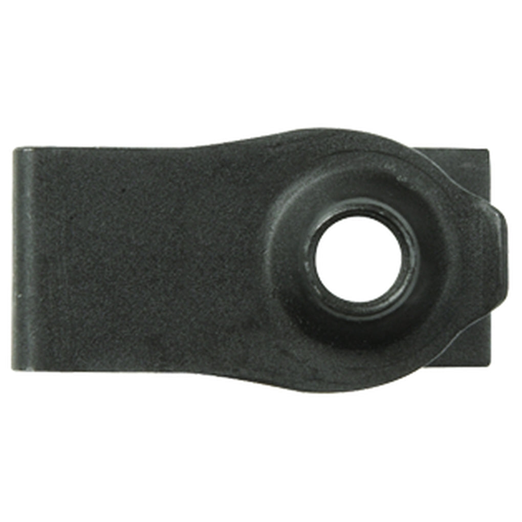 Disco|1012PK|5 - .80mm Panel Range .030in-.160in, Black Finish Short Extruded U Nuts