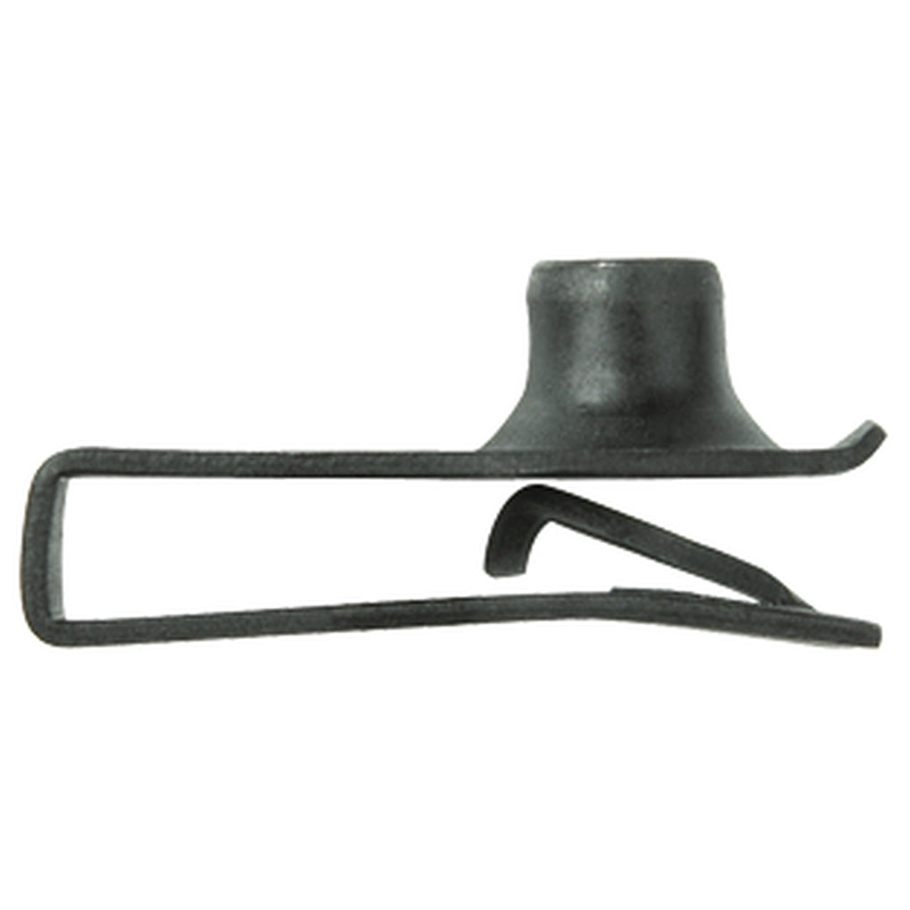 Disco|1012PK|5 - .80mm Panel Range .030in-.160in, Black Finish Short Extruded U Nuts
