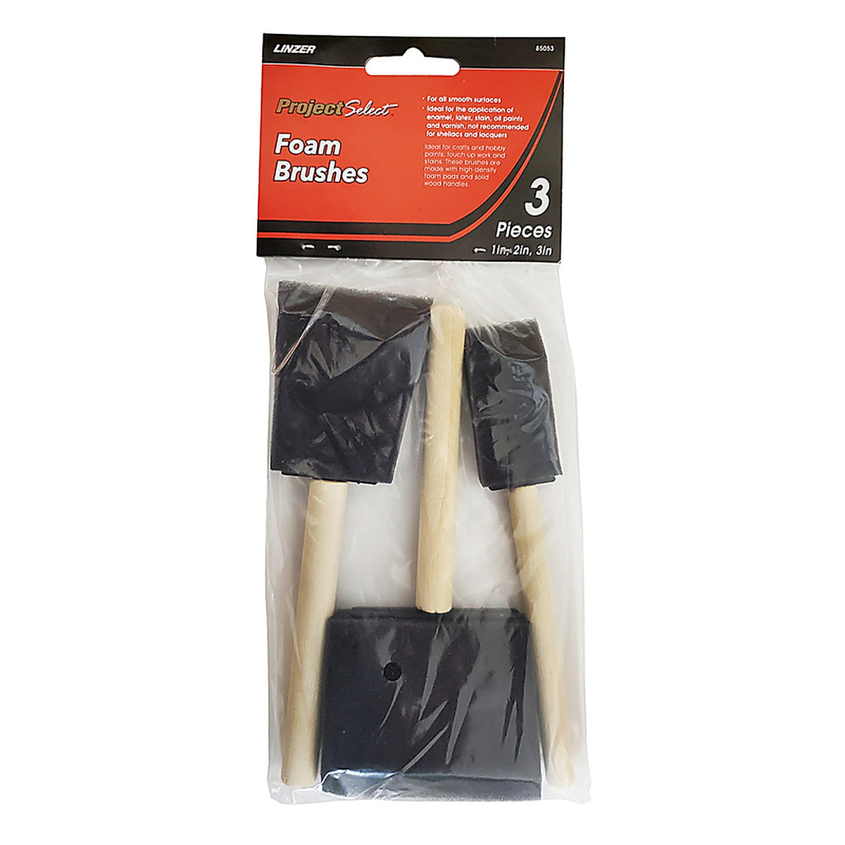 Linzer - 85053 - 1, 2, 3 in. W Chiseled Paint Brush