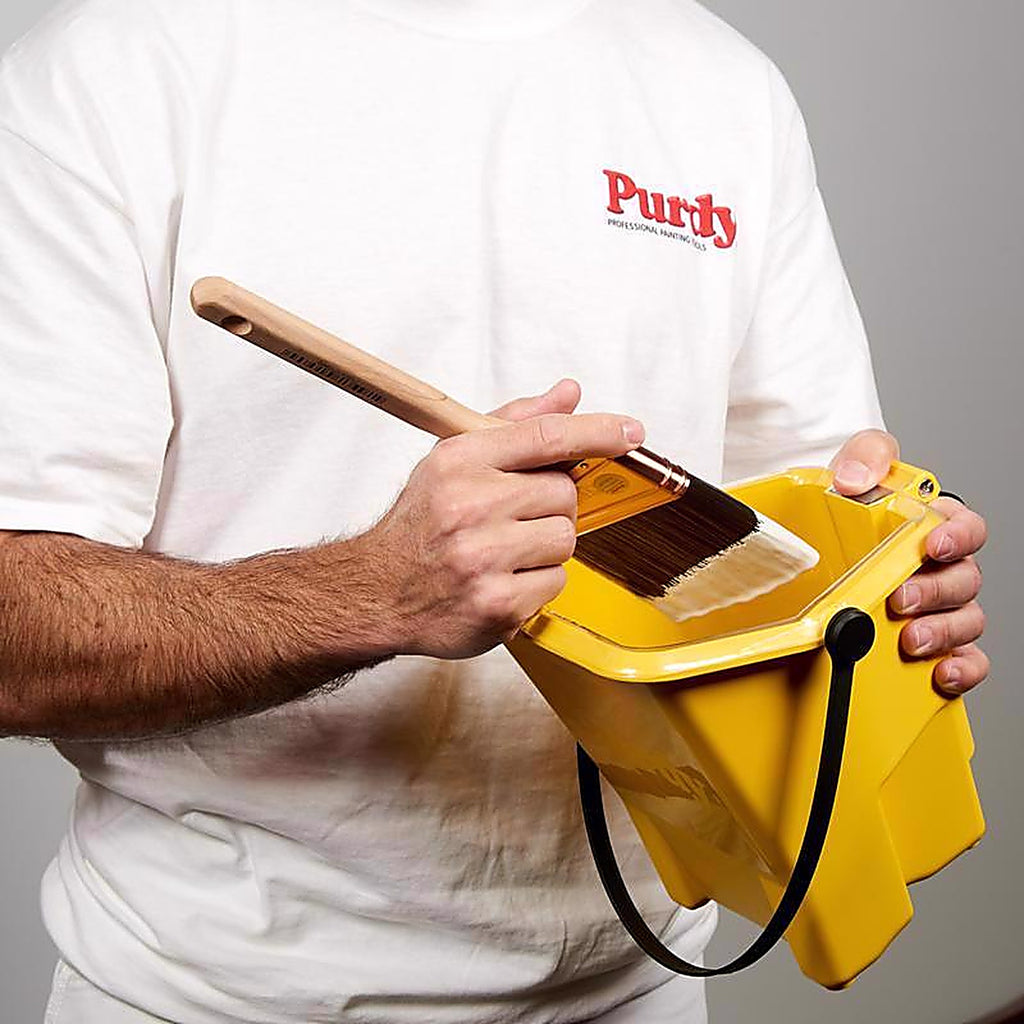Purdy - 14T921000 - Pail 4.5 in. W Yellow Plastic Painter Pail