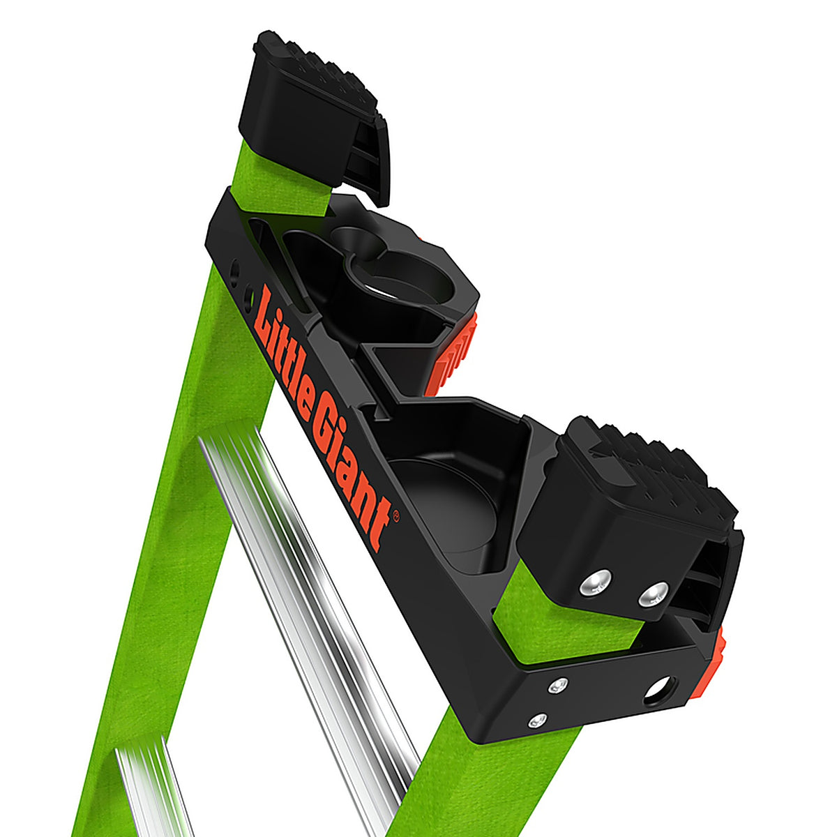 Little Giant - 15104-002 - 10 ft. H x 18.5 in. W Aluminum Quad Pod Type 1AA 300 lb.