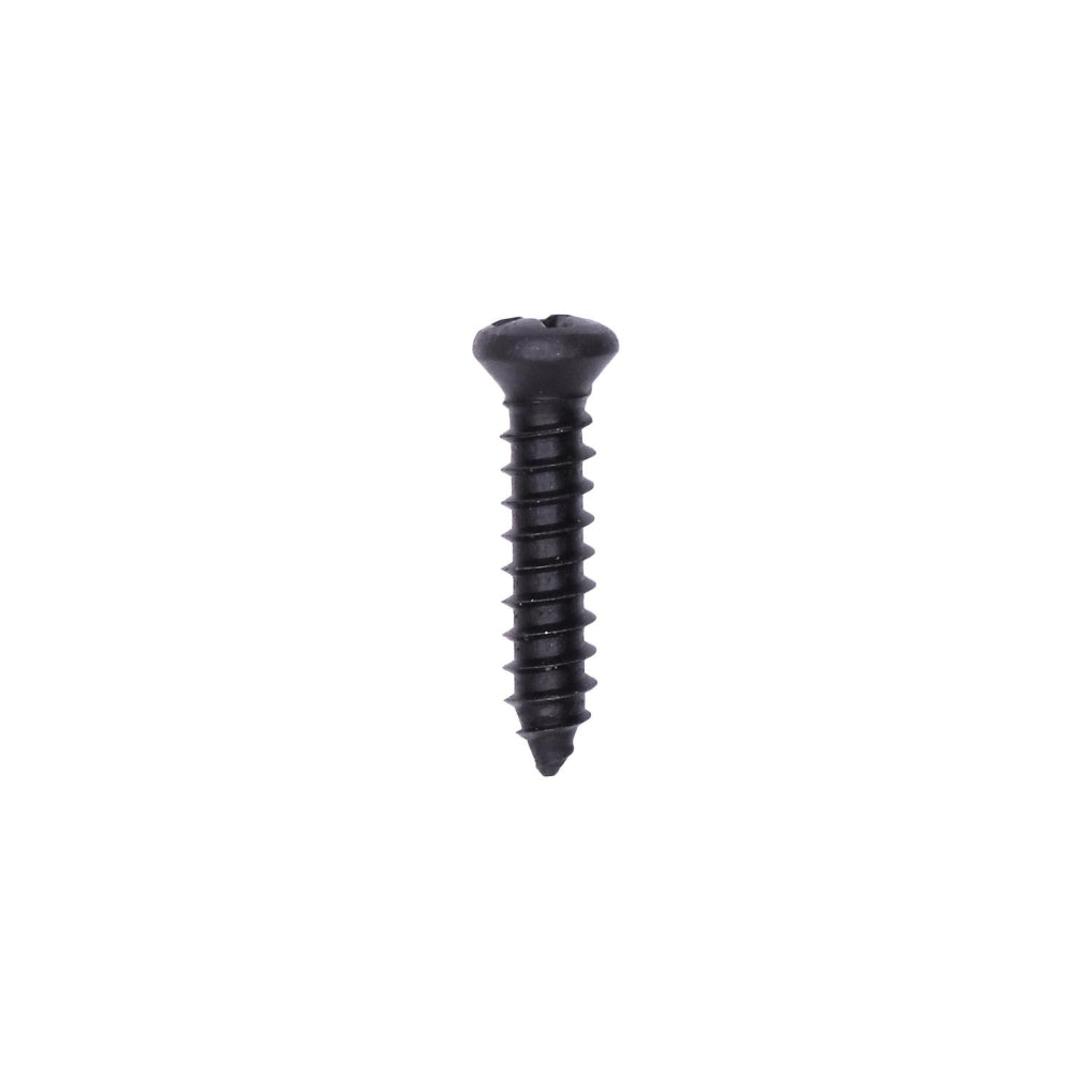Auveco - 10164 - #8 X 3/4 in Phillips Oval Head Tapping Screw Black Oxide AB With #6 Head