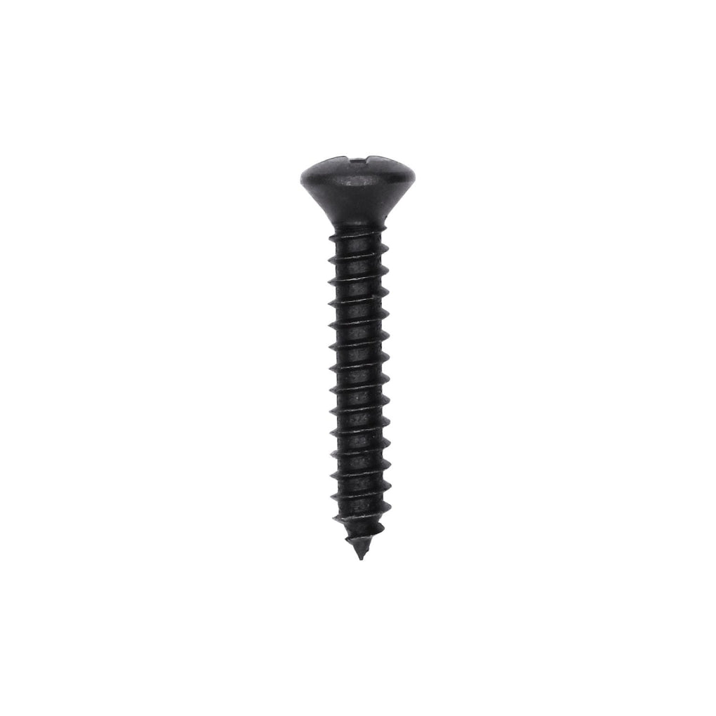 Auveco - 10166 - #8 X 1 in With #6 Head Phillips Oval Head Tapping Screw Black Oxide