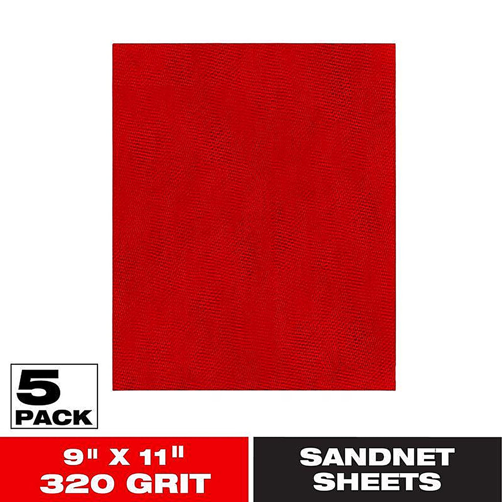 Diablo - DND911320H05G - 9 in. L X 11 in. W 320 Grit Ceramic Blend All Purpose Sandpaper 5 pk