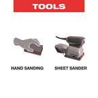 Diablo - DND911320H05G - 9 in. L X 11 in. W 320 Grit Ceramic Blend All Purpose Sandpaper 5 pk