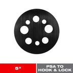 Diablo - DCP050CONH01G - 5 in. Ceramic Blend Hook and Lock Conversion Pad 1 pk