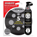 Diablo - DCP050CONH01G - 5 in. Ceramic Blend Hook and Lock Conversion Pad 1 pk
