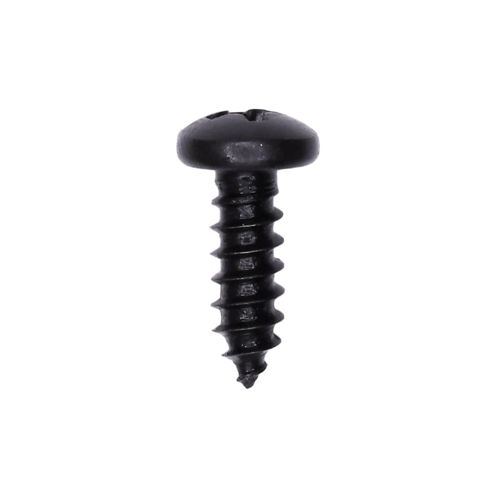 Auveco - 10180 - #8 X 1/2 in Phillips Pan Head Tapping Screw Black Oxide