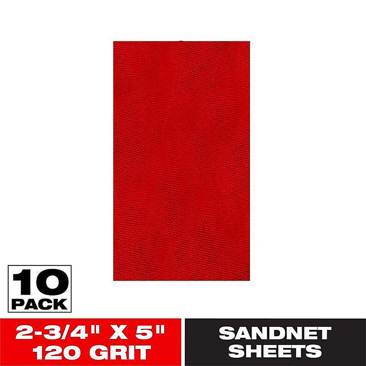 Diablo - DND234120S10N - SandNet 5 in. L X 2-3/4 in. W 120 Grit Medium Block Hand Sanding Pad