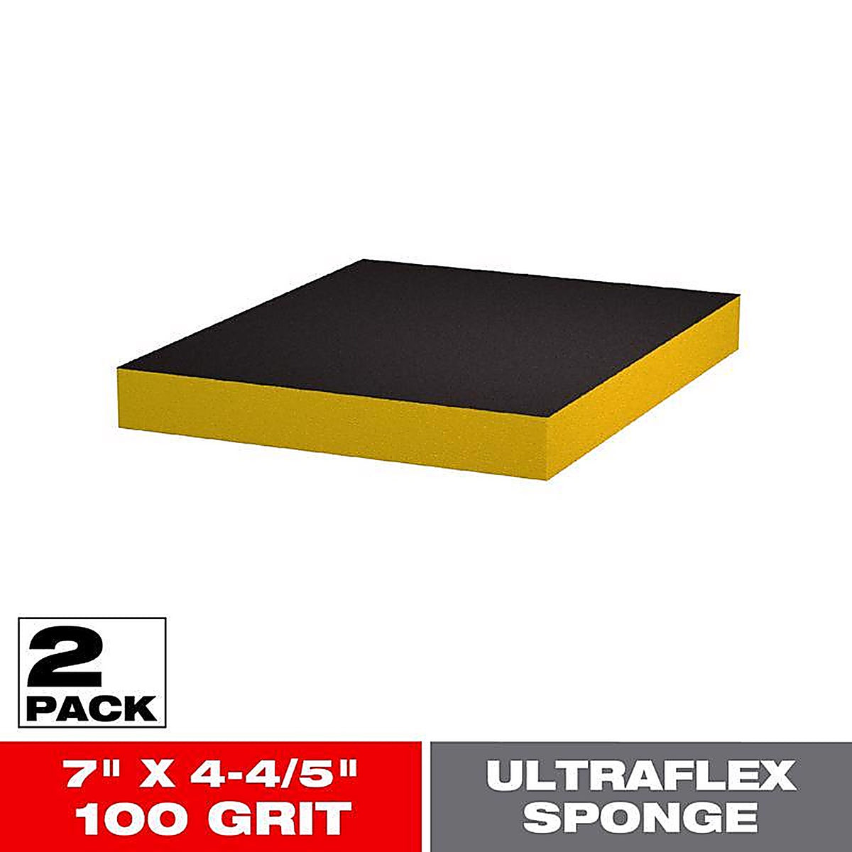 Diablo - DFPFLEXFIN02G - Ultraflex 7 in. L X 4-4/5 in. W 100 Grit Fine Block Sanding Sponge