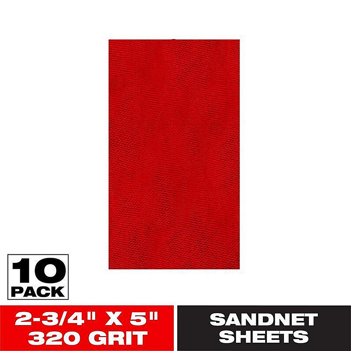 Diablo - DND234320S10N - SandNet 5 in. L X 2-3/4 in. W 320 Grit Ultra Fine Block Hand Sanding Pad