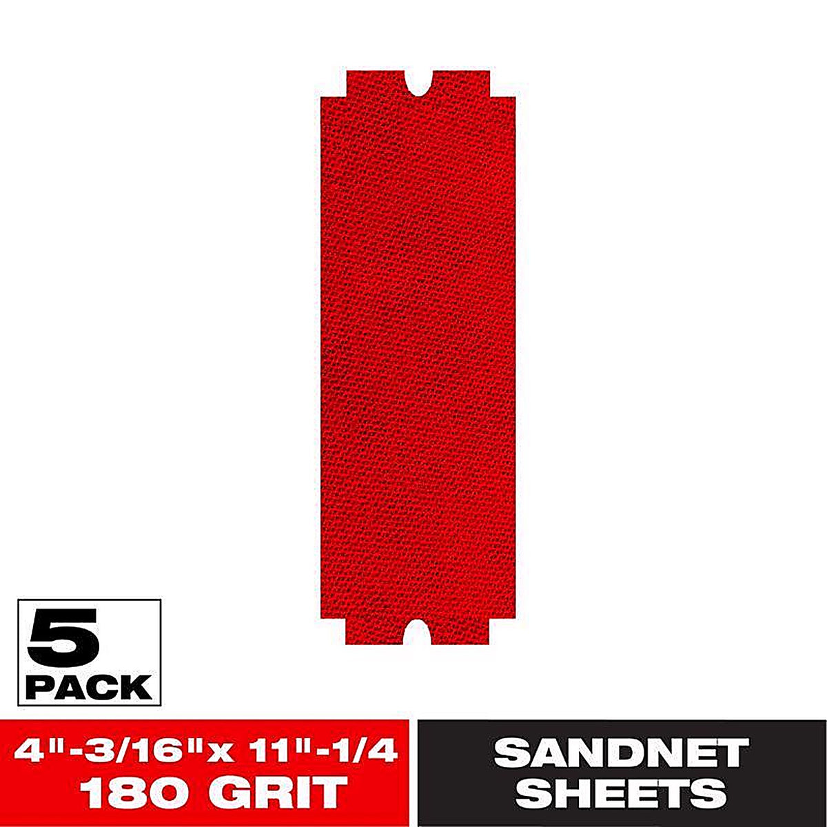 Diablo - DNS431180H05G - SandNet 11-1/4 in. L X 4-3/16 in. W 180 Grit Ceramic Sanding Sheet 5 pk