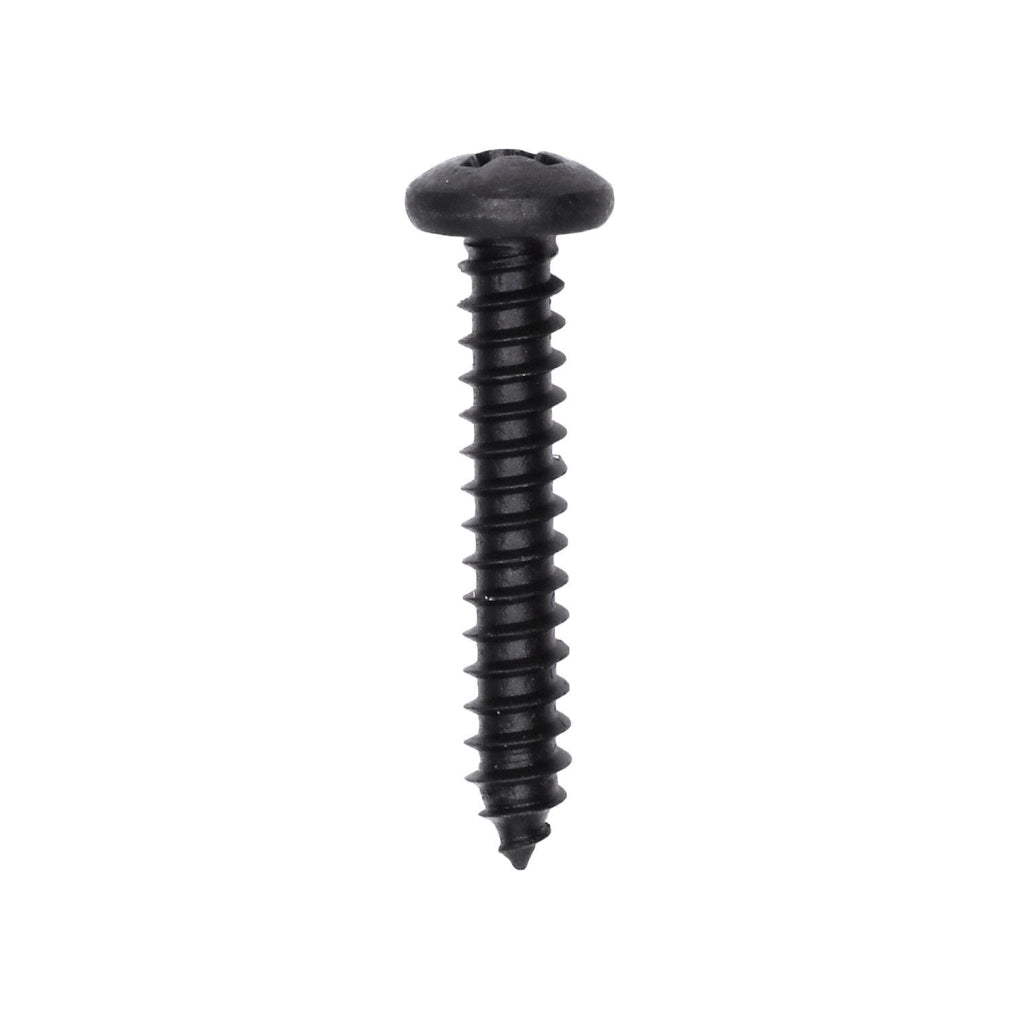 Auveco - 10182 - #8 X 1 in Phillips Pan Head Tapping Screw Black Oxide