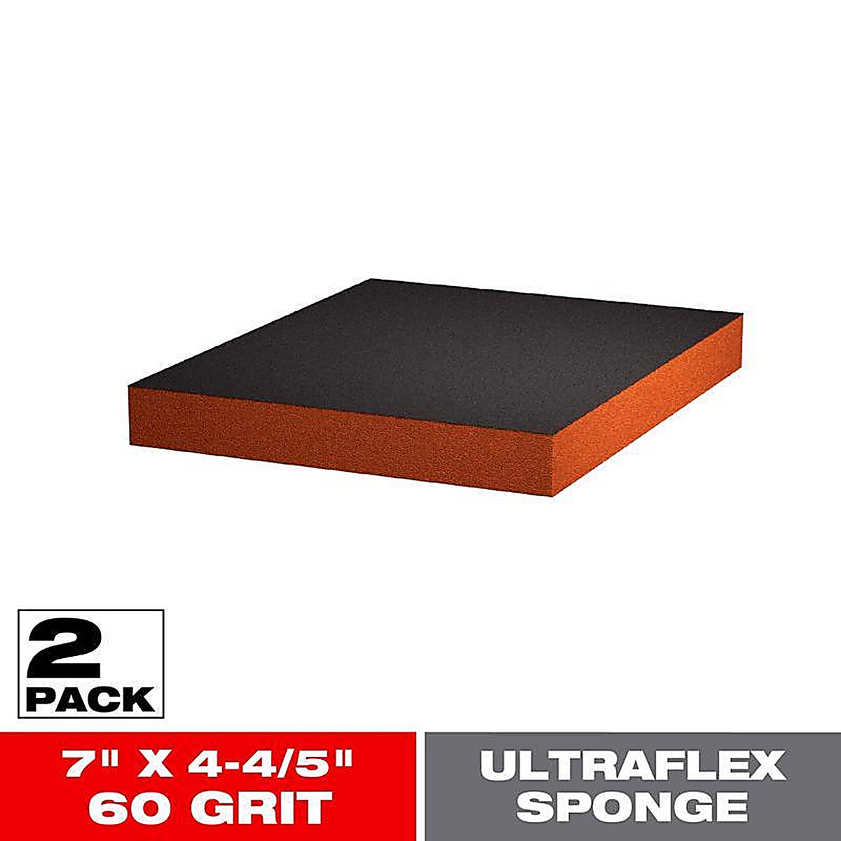 Diablo - DFPFLEXMED02G - Ultraflex 7 in. L X 4-4/5 in. W 60 Grit Medium Block Sanding Sponge