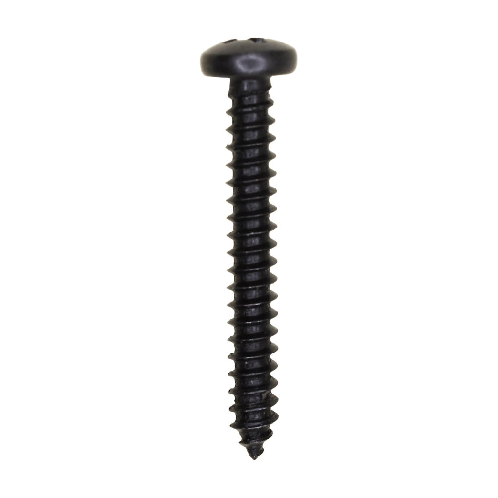 Auveco - 10183 - #8 X 1-1/4 in Phillips Pan Head Tapping Screw Black Oxide