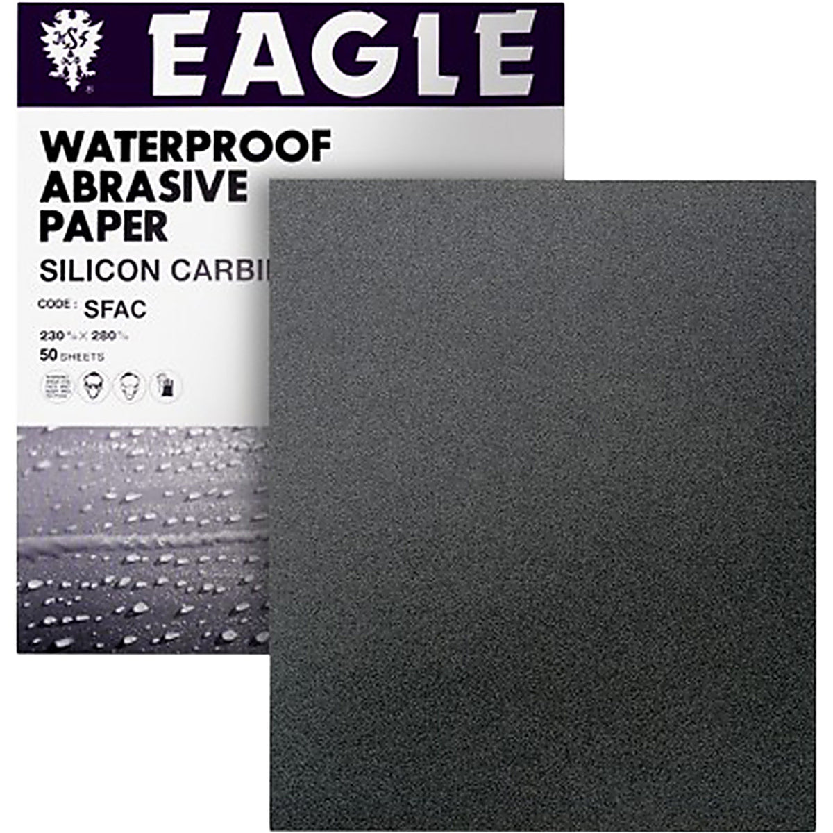 Eagle Abrasives - 102-0400 - 9 Inch X11 Inch Waterproof Sheets CC -P400
