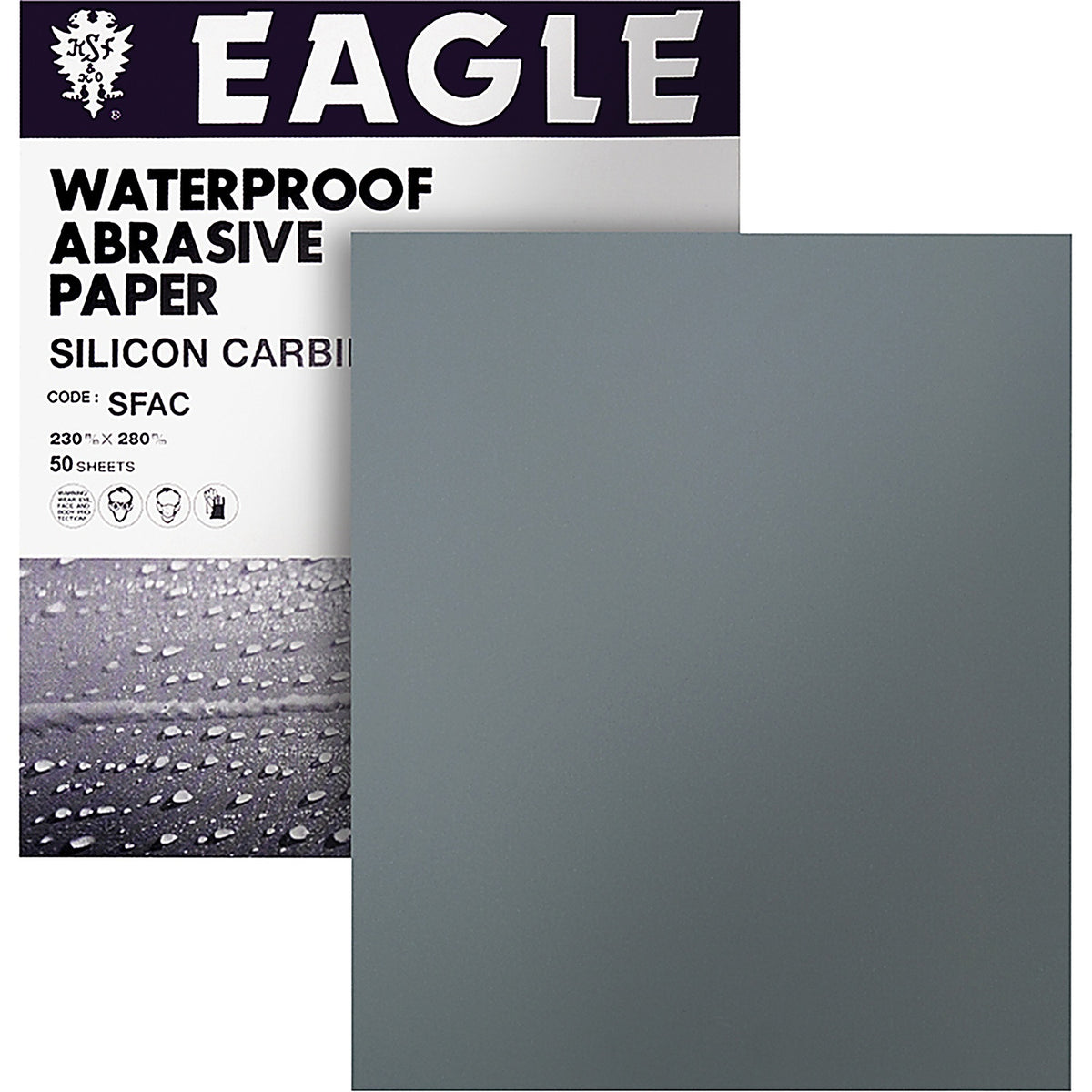 Eagle Abrasives - 102-0600 - 9 Inch X11 Inch Waterproof Sheets CC -P600