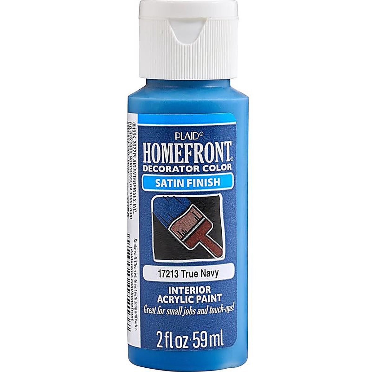 Homefront - 17213N - Satin Navy Hobby Paint 2 oz