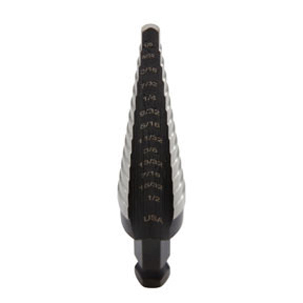 IRWIN - 10231 - #1 High Speed Steel Fractional Self-Starting Drill Bit, 1/8 in -1/2 in