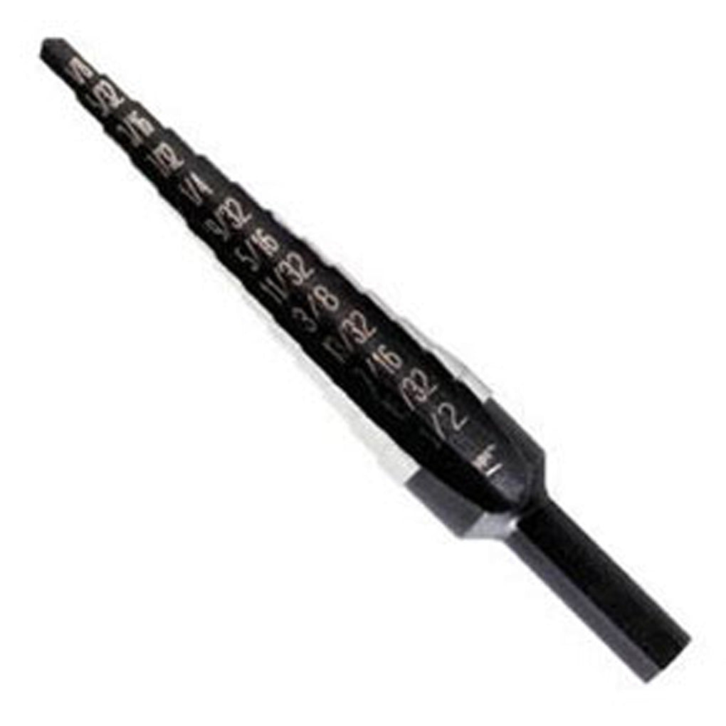 IRWIN - 10232 - #2 High Speed Steel Fractional Self-Starting Drill Bit, 3/16 in -1/2 in