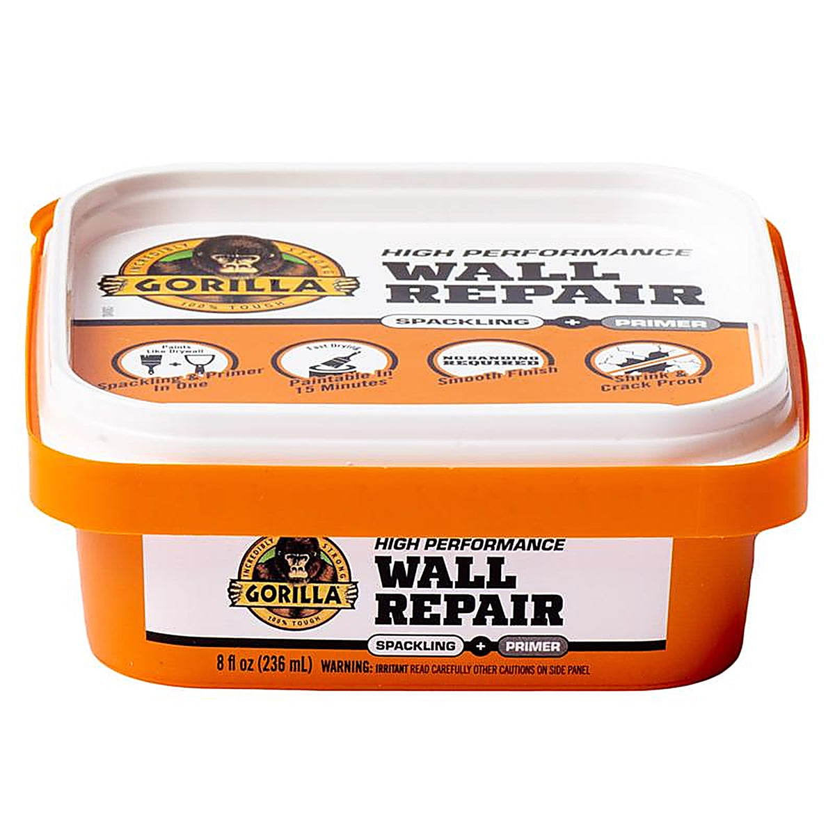 Gorilla - 107054 - Heavy Duty Wall Repair Spackling + Primer