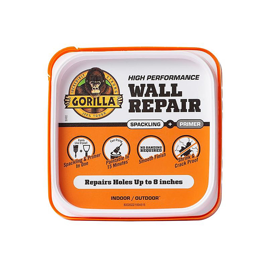 Gorilla - 107054 - Heavy Duty Wall Repair Spackling + Primer