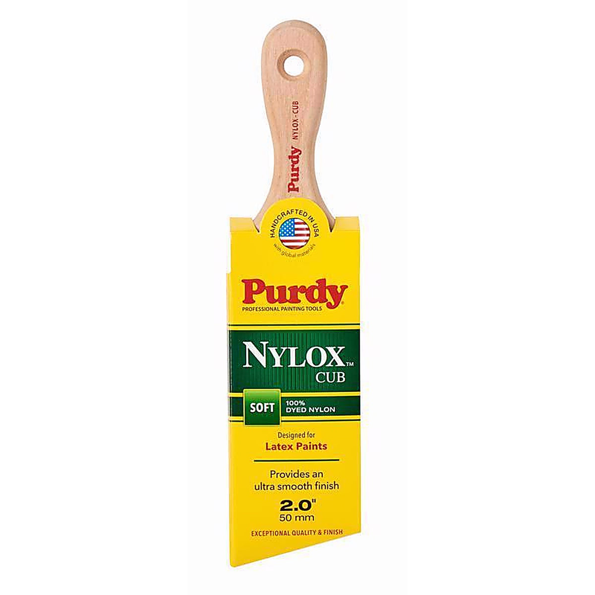 Purdy - 144153220 - Nylox 2 in. Soft Angle Paint Brush